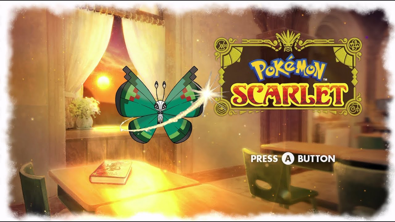 Shiny Hunting Vivillon in Pokémon Scarlet (Garden Pattern)