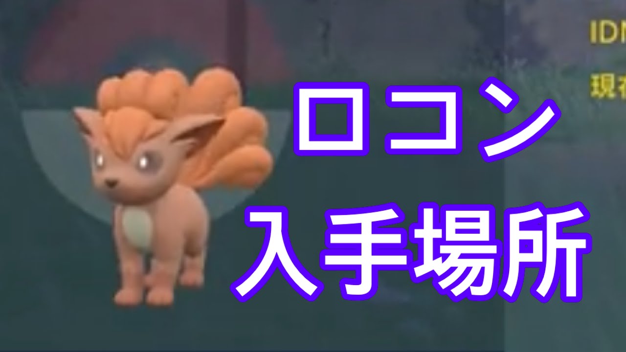 【ポケモンSV】【DLC】ロコン入手場所