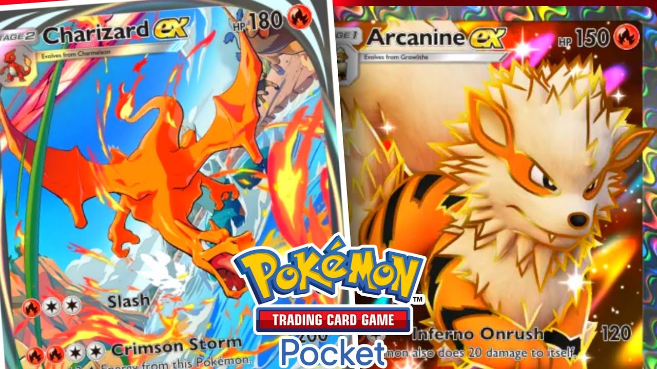 🤔NON SONO FAN DI CHARIZARD EX..MA..|DECK LIST CHARIZARD EX-ARCANINE EX| Pokémon Pocket #pokemon