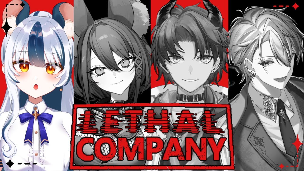 【LethalCompany】悲鳴と撮れ高の鬼、出勤します！！！！！！👻🐁w/燈桜メリア、如月ヴァン、シェイド・グレイシア【#Vtuber/#満月まひろ】