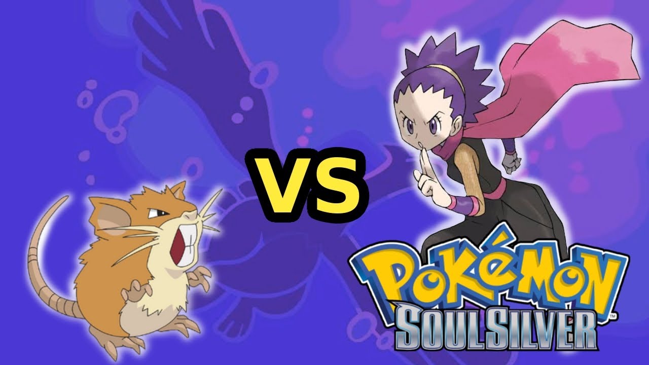 Raticate vs. Janine [ Pokemon Soulsilver ]