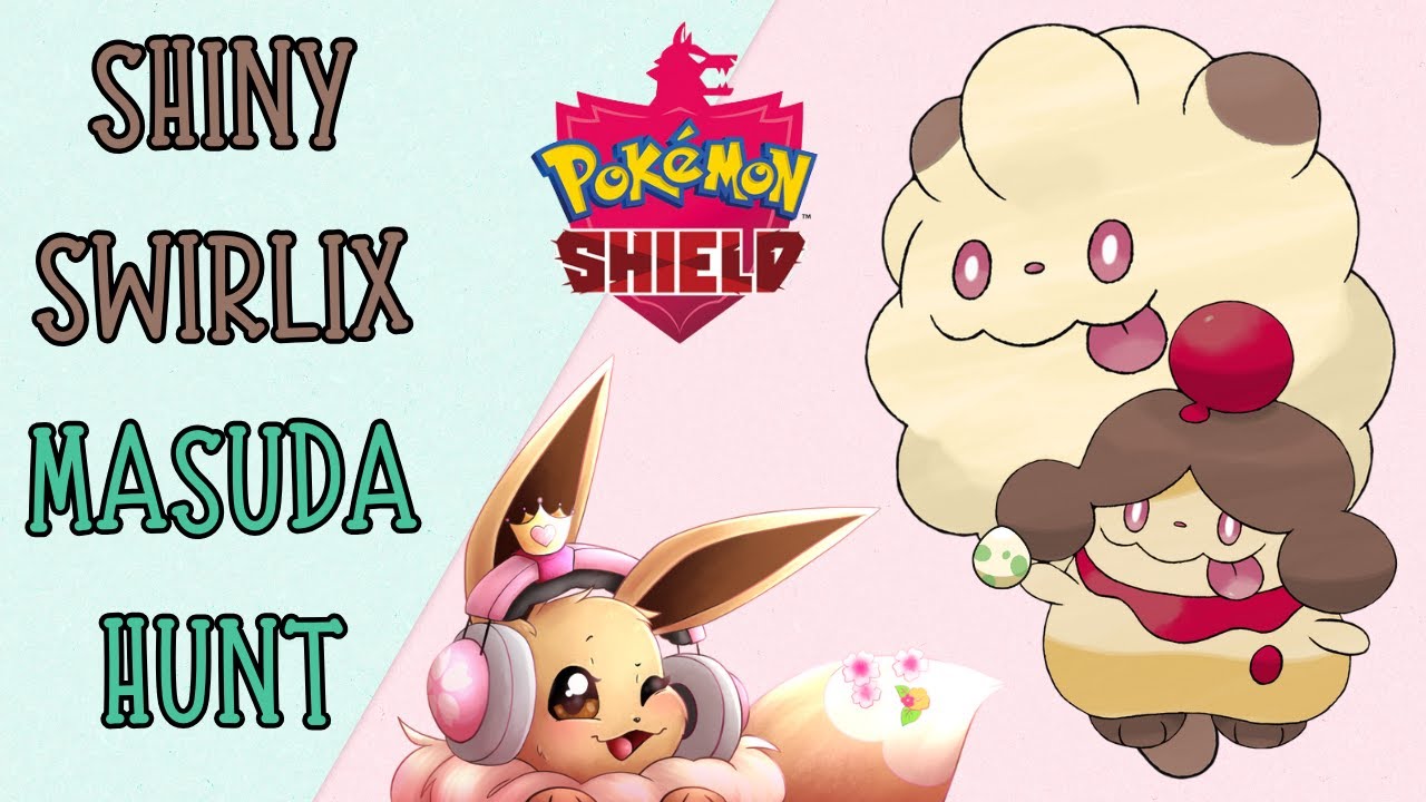 Shiny Swirlix Masuda Hunt! Pokémon Shield #shorts