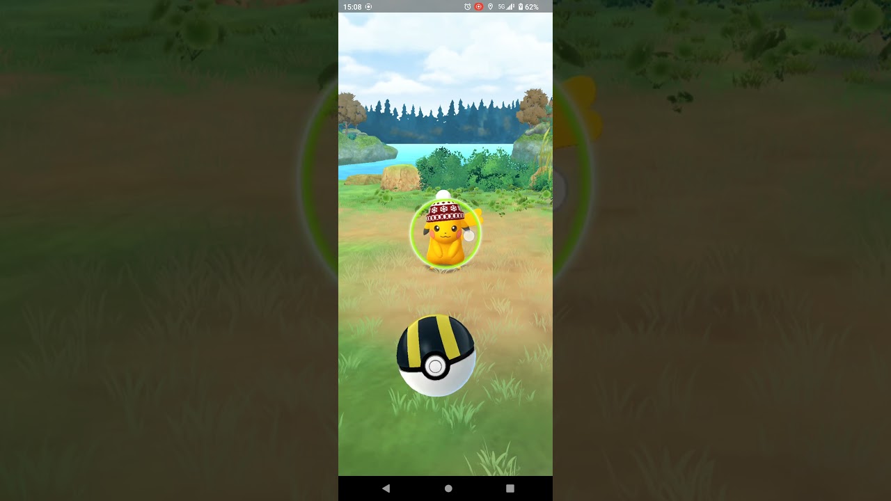 【色違い】【ポケモンGO】色違いピカチュウ(ニット)GET！