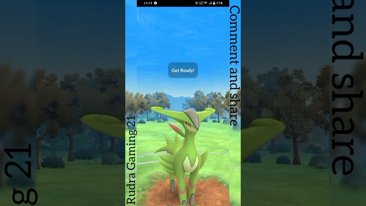 🍀Virizion is a counter of 🌀cresselia in Pokemon go #shorts #pokemon
