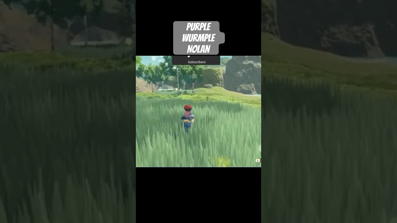 Purple Wurmple #pokemon #pokemonlegendsarceus #shinypokemon