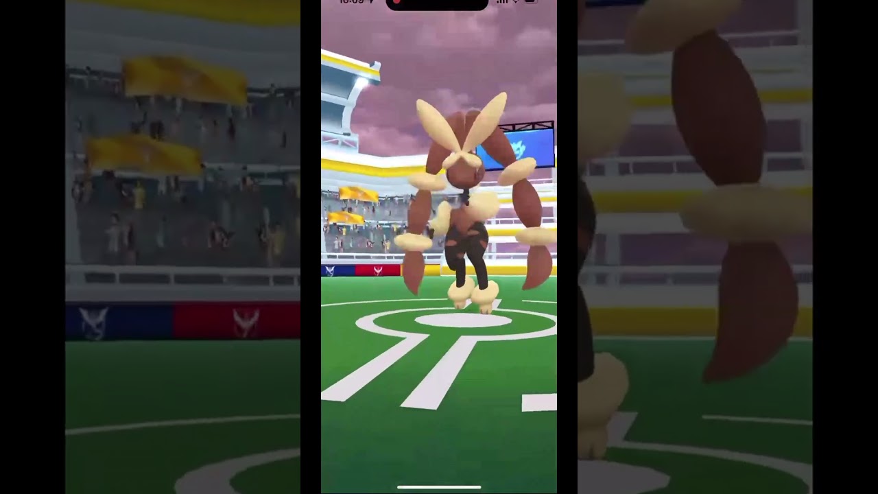 【ポケモンGO】メガミミロップをメガルカリオ単騎でソロ討伐！！ #ポケモンgo #shorts #pokemongo