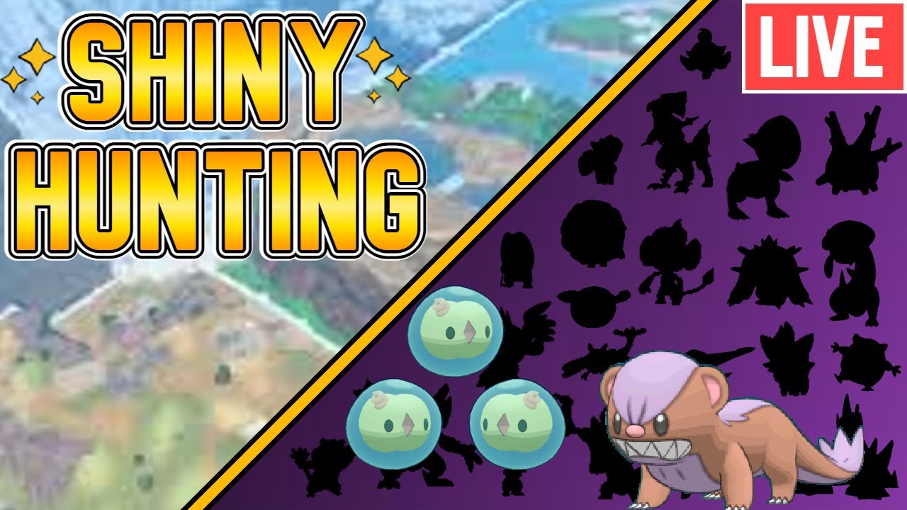 ✨ Shiny Hunting ✨ DS kinda day - SOS Shiny Yungoos & Horde Shiny Solosis Hunting :3 | Live