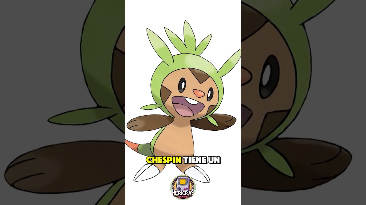 Top 5 CURIOSIDADES de CHESPIN que todo fan de POKÉMON debería saber