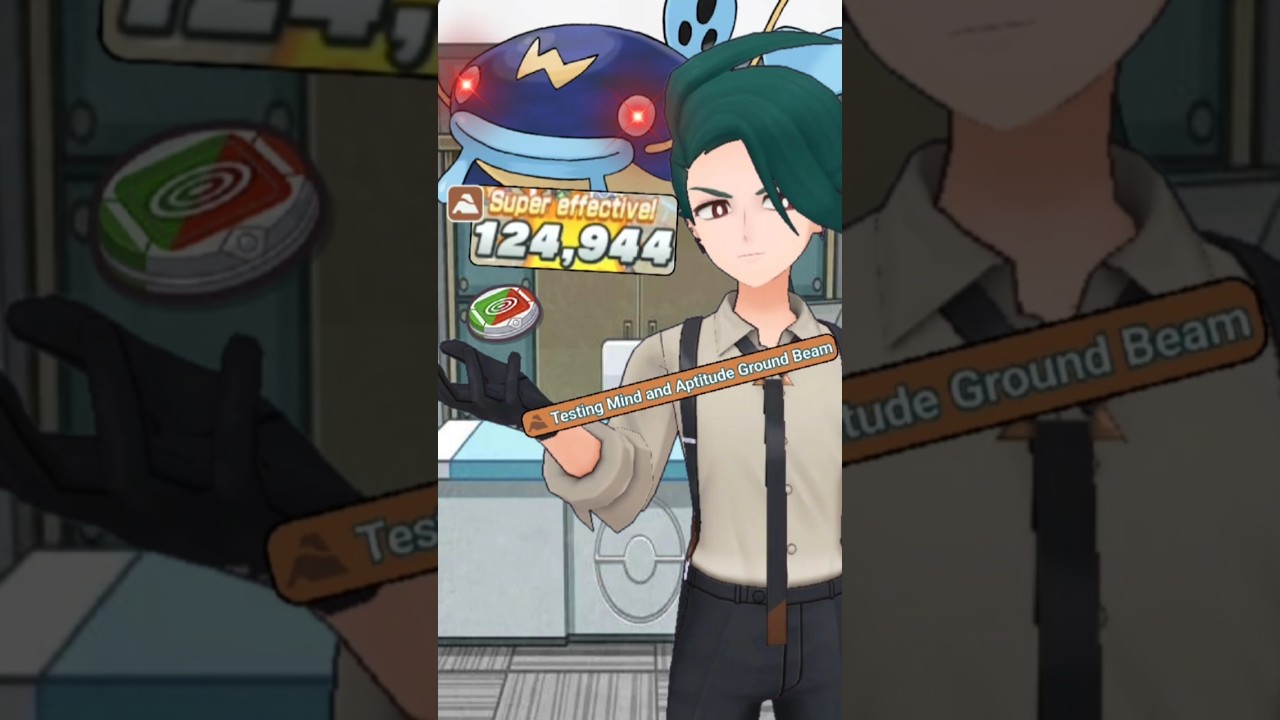 "Not Ready for Interview!" | EX Rika & Whiscash highest Sync Move damage as possible #pokemonmasters