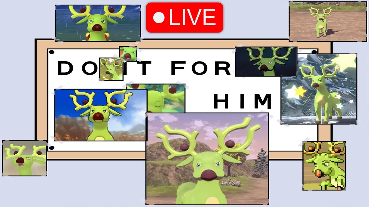 I LOVE HUNTING FOR SHINY STANTLER IN JOHTO!!!