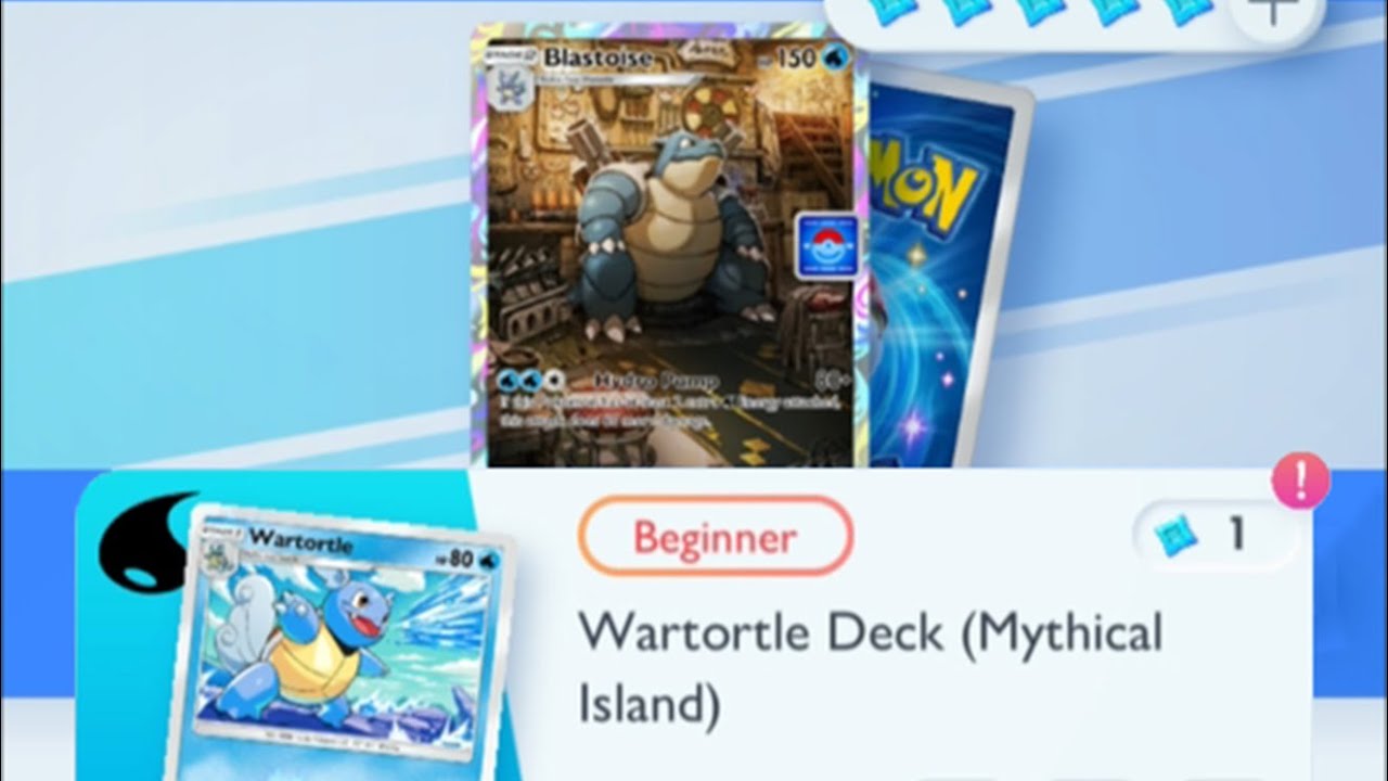 Enter Galvantula | Blastoise Drop Event vs. Wartortle Deck (Mythical Island)