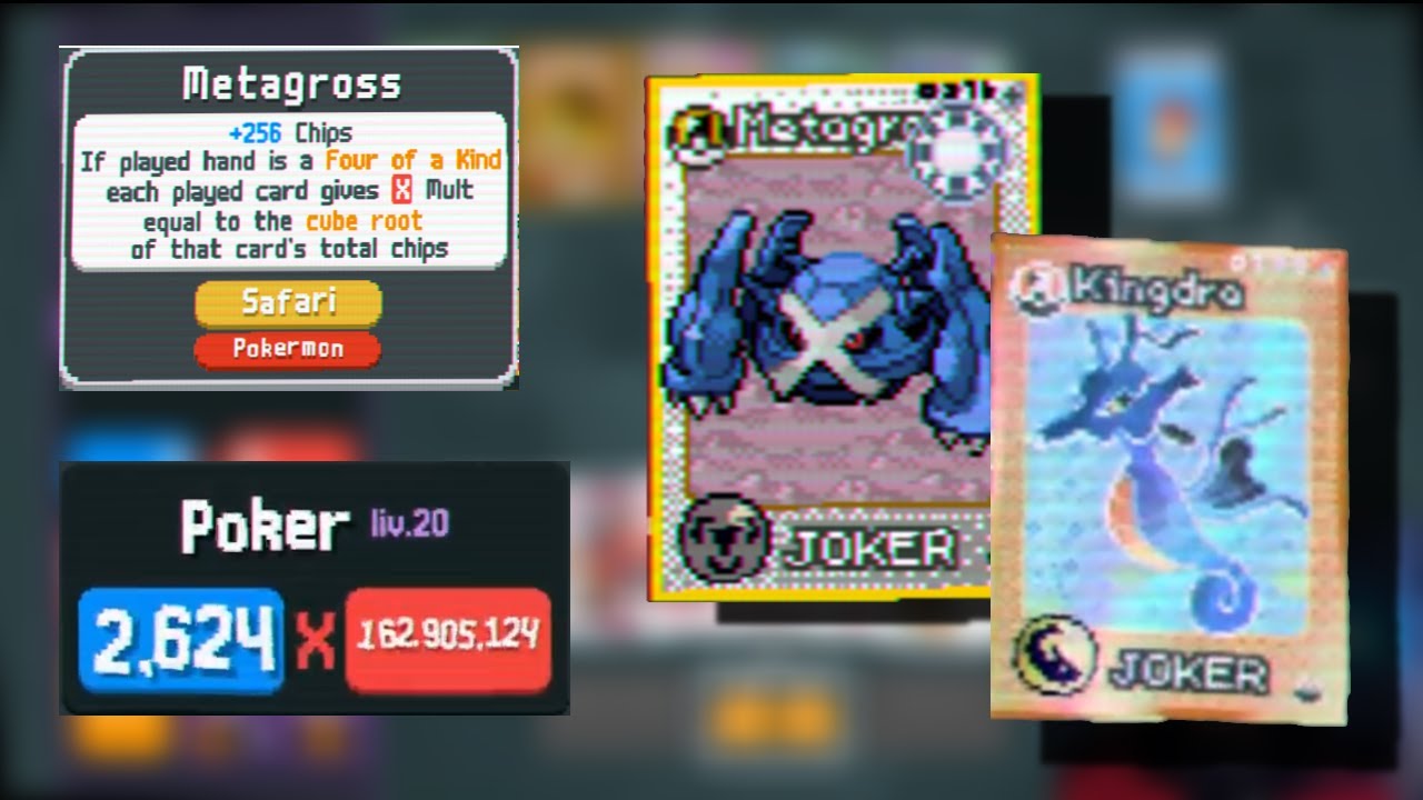 METAGROSS +  Doppio MAGMORTAR ANTE 14 | BALATRO mod POKEMON