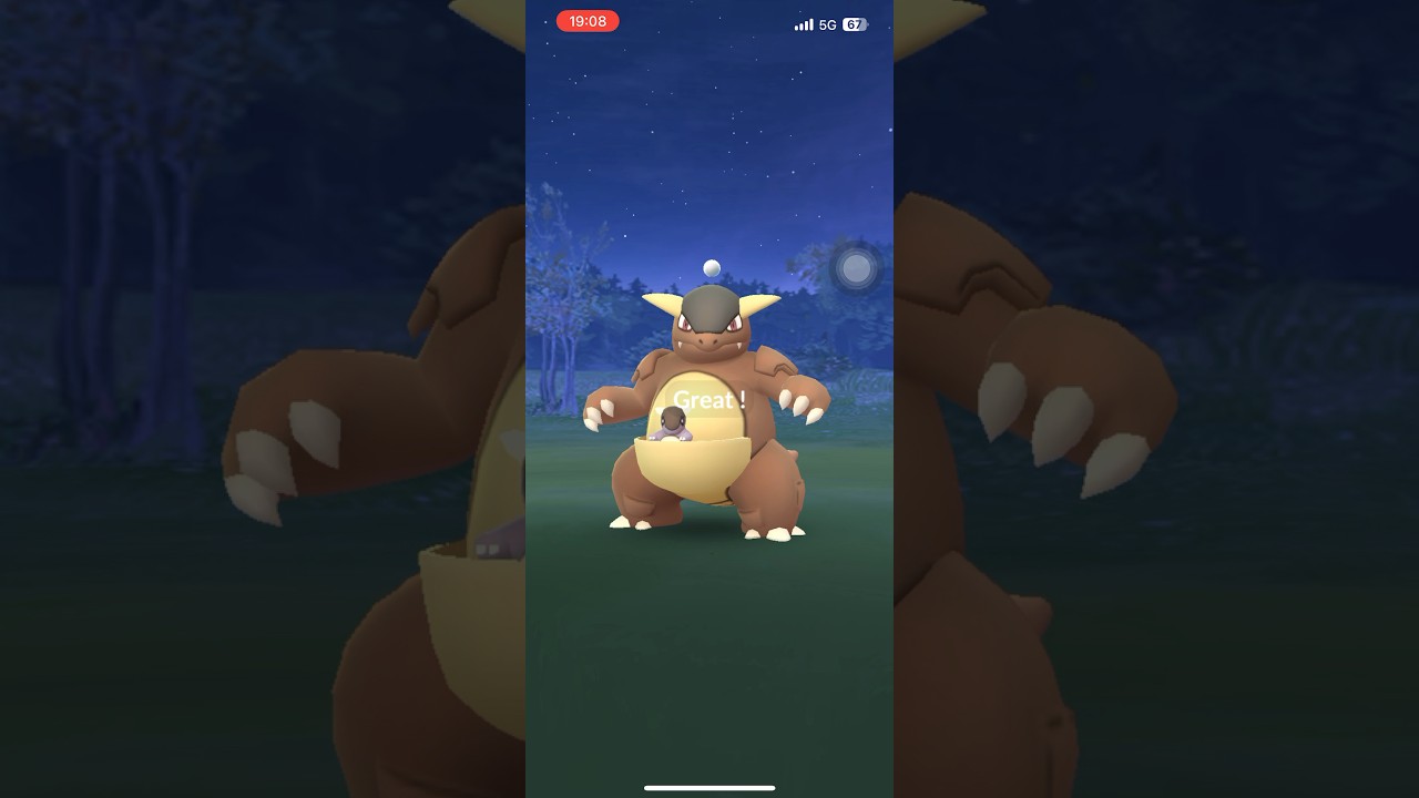 ガルーラ グレートスロー #shorts #ポケモンgo