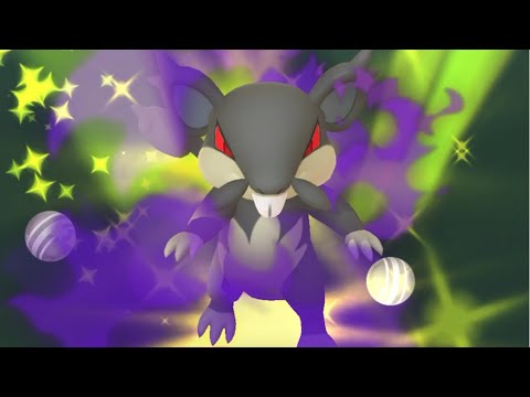 ポケモンgo シャドウアローラコラッタゲットチャレンジ　シャドウアローラッタに進化させてみた