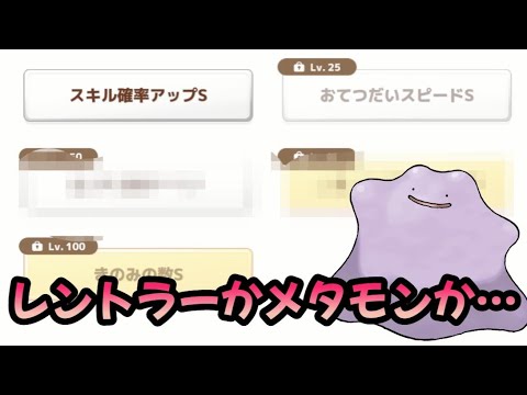 【ポケスリ】オイルだけ見たらメタモンも悪くない？？【ポケモンスリープ】【POKEMON】