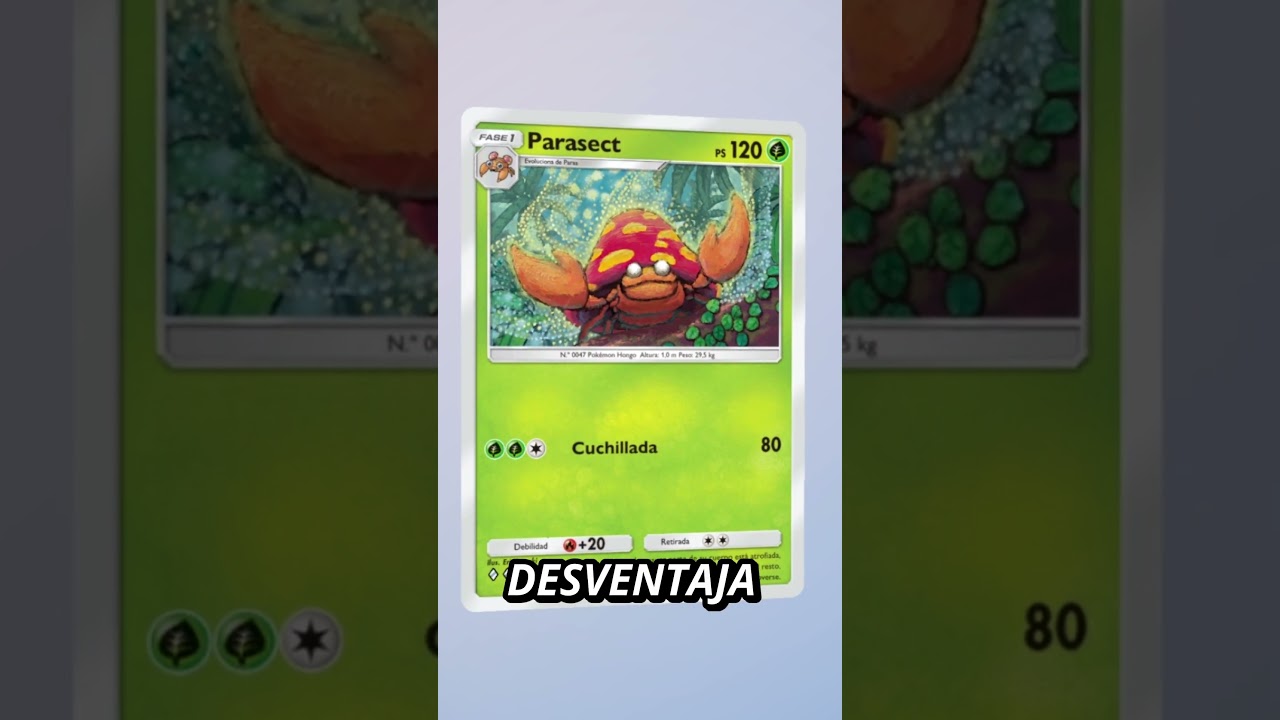 Análisis carta por carta: Parasect #pokemon #pokemontcg #pokemoncartas