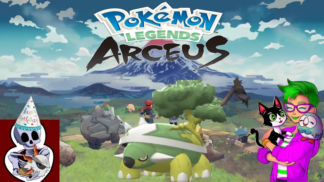 Birthday Shalpha Torterra Race v @DysartUniverse  - Pokemon Legends Arceus