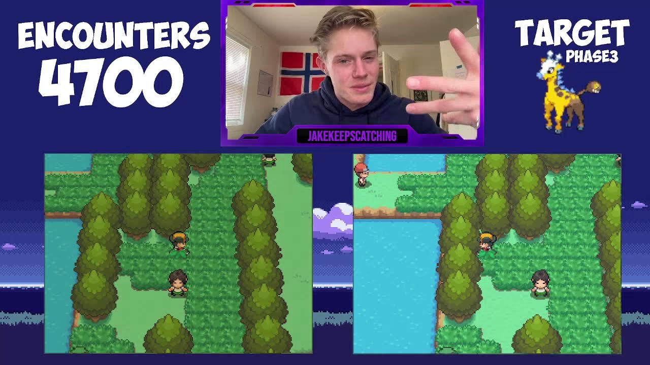 Pressing them Buttons for Girafarig (Full Odds Shiny Hunting)