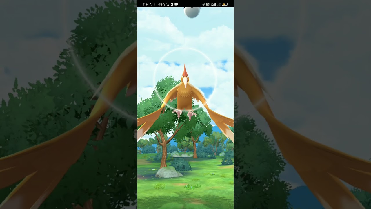 Catching a Fearow #pokemon #pokemongo #catchingpokemon #catchpokemon #fearow #mightypokemon #pokémon