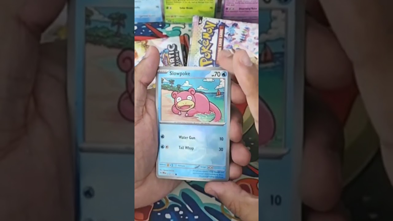 Slowpoke Masterball! Anyone need? #pokemon #pokemontcg #pokemoncards #pikachu #fyp #youtubeshorts
