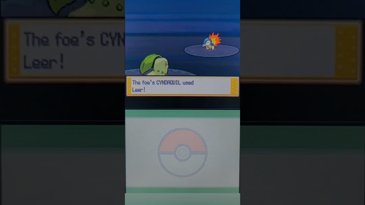 5 A Rival Appears Rival Battle 1 Chikorita V. Cyndaquil #pokemon #eikonicheropon #followtheeikon