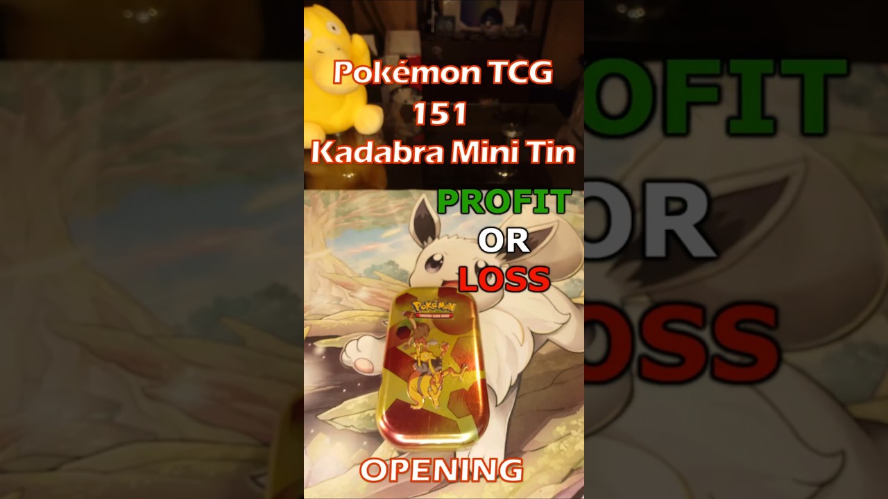 Pokémon TCG - 151 - Kadabra Mini Tin PROFIT OR LOSS #pokemontcg