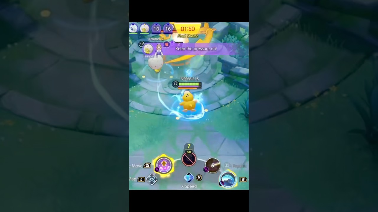 First Time Testing Psyduck 😳 Pokemon Unite