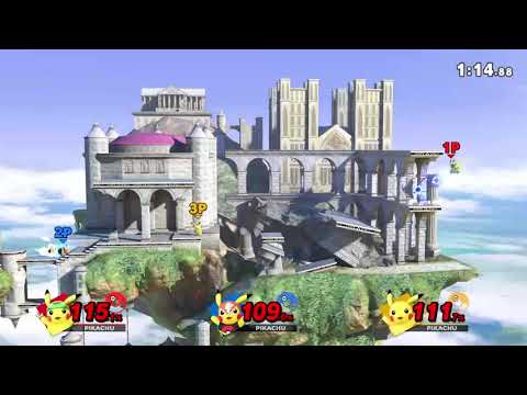 スマブラSP リプレイ タイム制 11072 [25年01月分]【ピカチュウ 1P自分】
