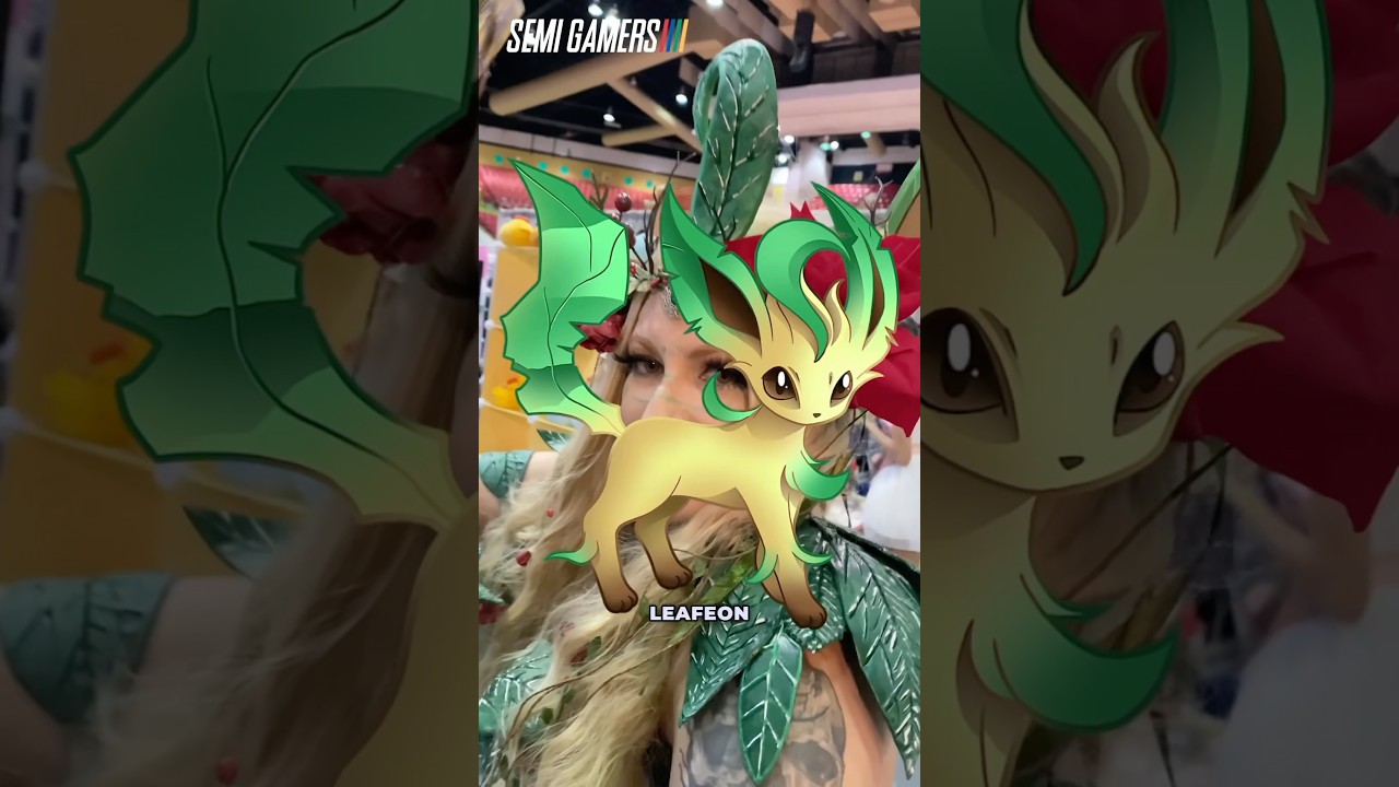 #cosplay de #leafeon de #pokemon #otaku #anime #anime #fy #fyp