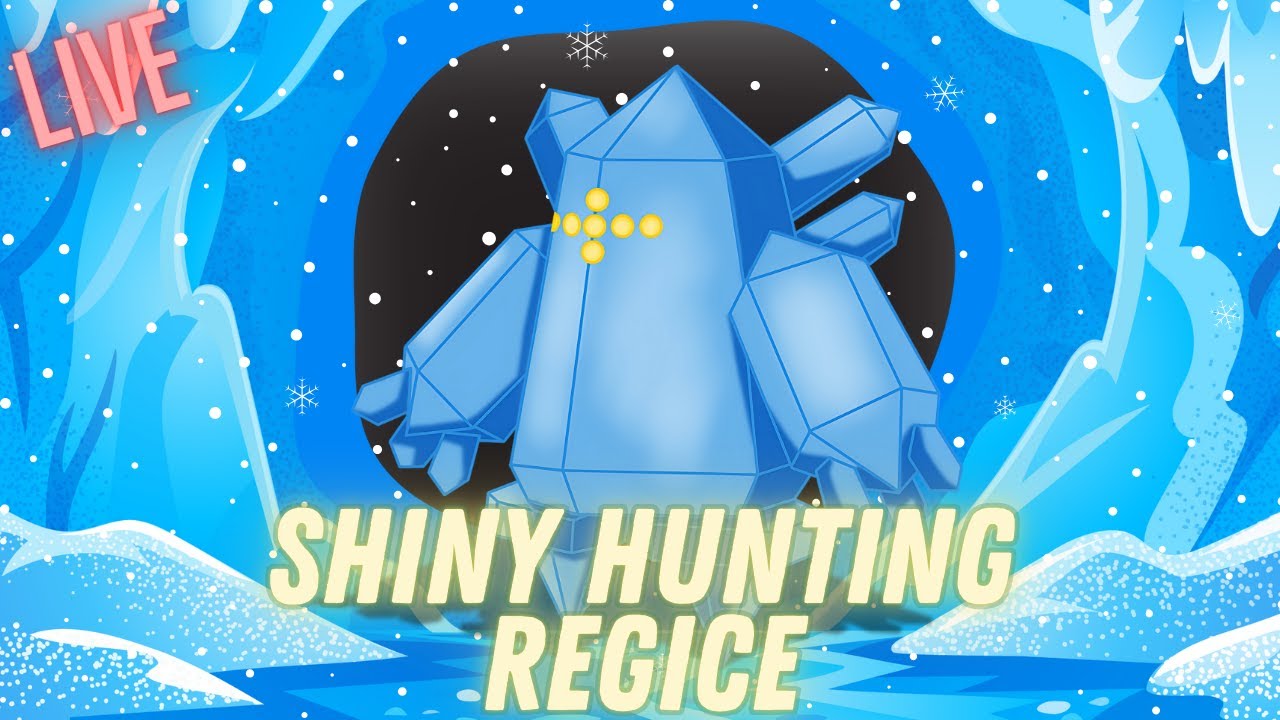 Shiny Hunting Regice! #3 (Winter Wonder Shiny Hunt)