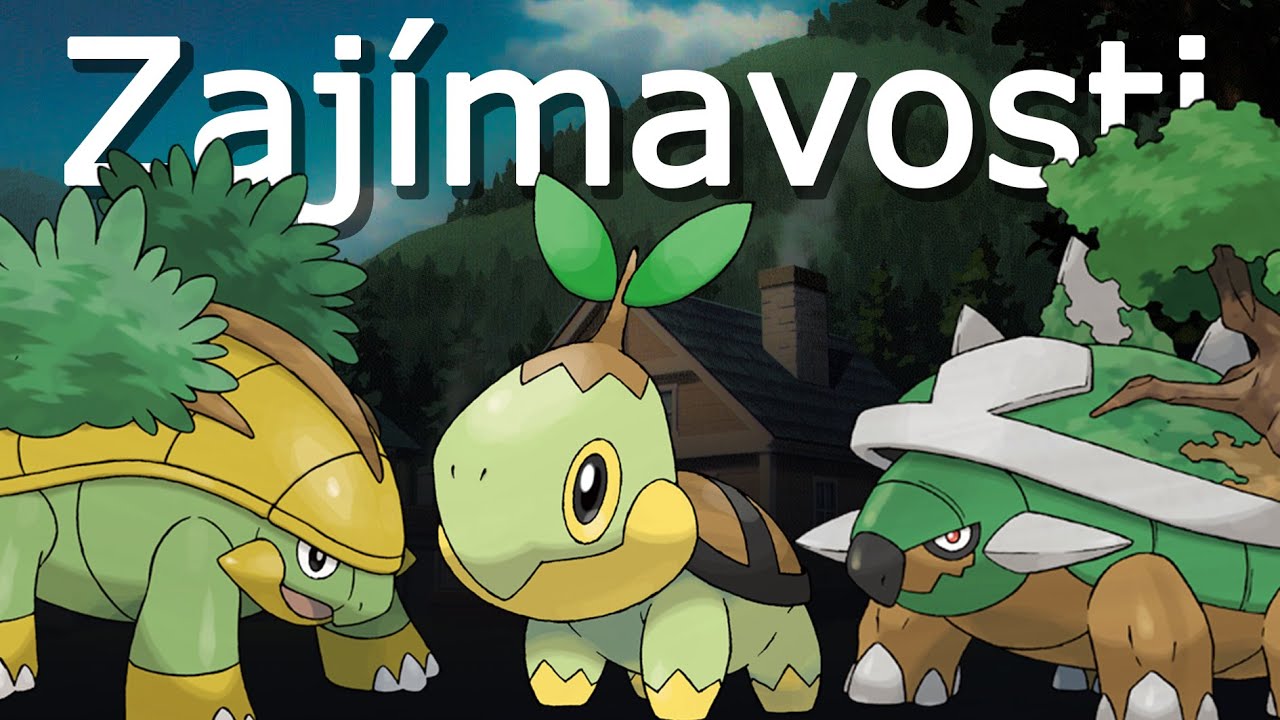 Zajímavosti o Pokémon Turtwig, Grotle a Torterra