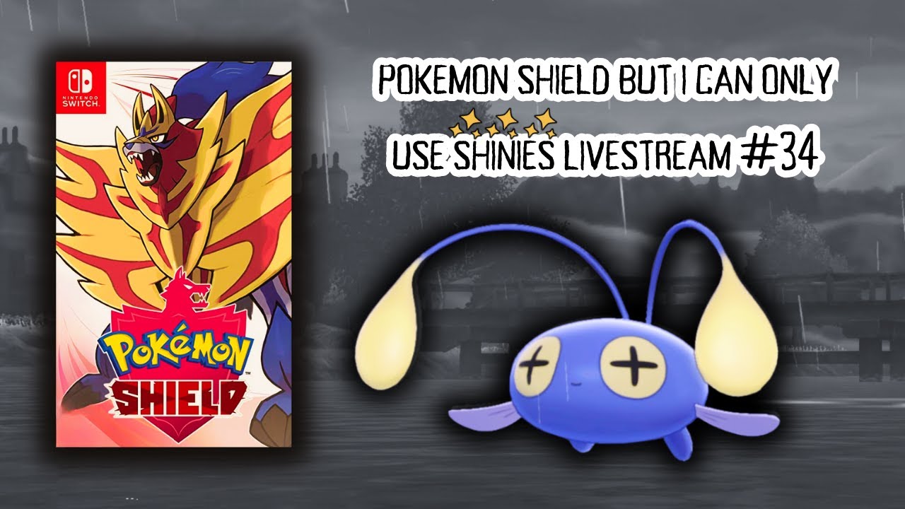 We FOUND Our FULL ODDS Shiny Chinchou | Pokemon Shield but I can only use SHINIES stream #34