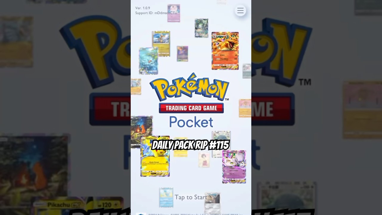 #pokemontcgpocket #dailyrip Day 115 #geneticapex  #pokemon #pokemontcg #pokemonpocket #pokemoncards