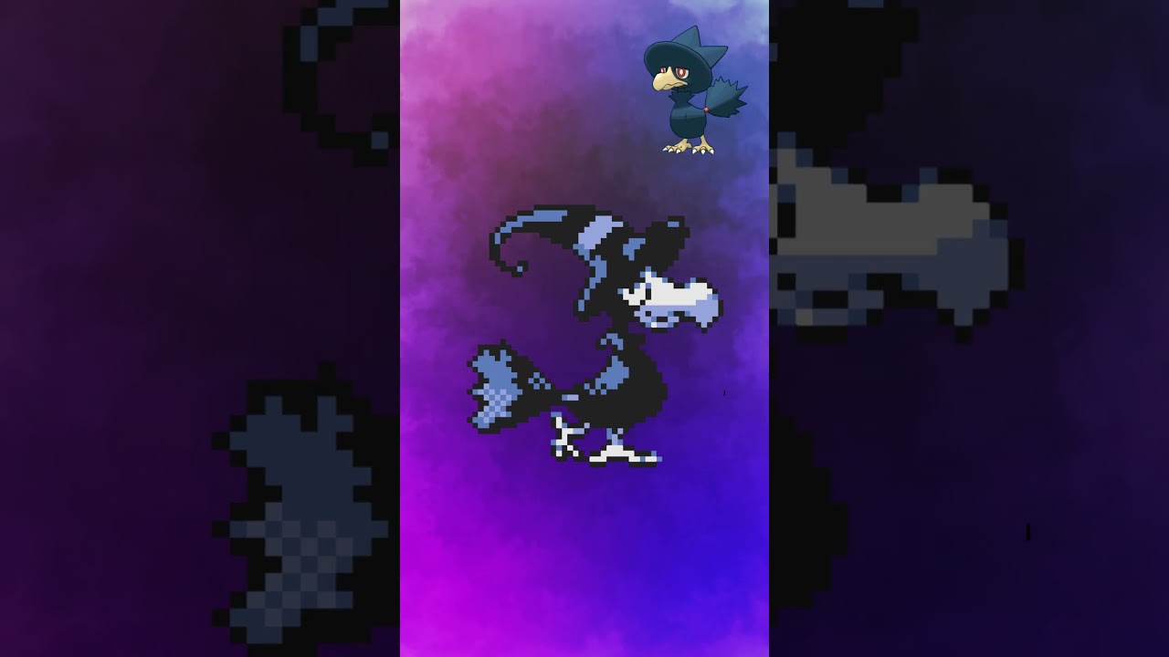 Beta Murkrow! #nintendo #pokémon #pokemon