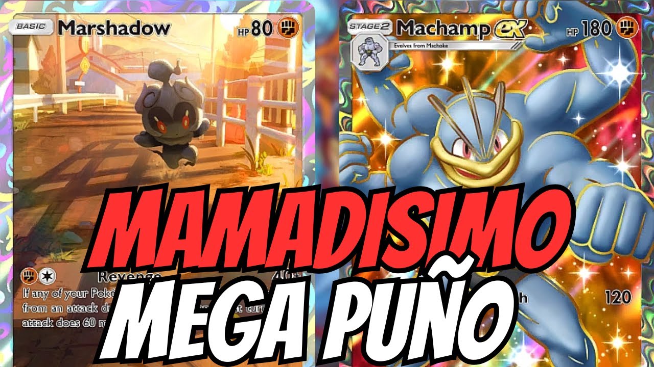 Mazo MACHAMP EX MAMADISIMO Y ROTISIMO :P !!! [Pokémon TCG Pocket]