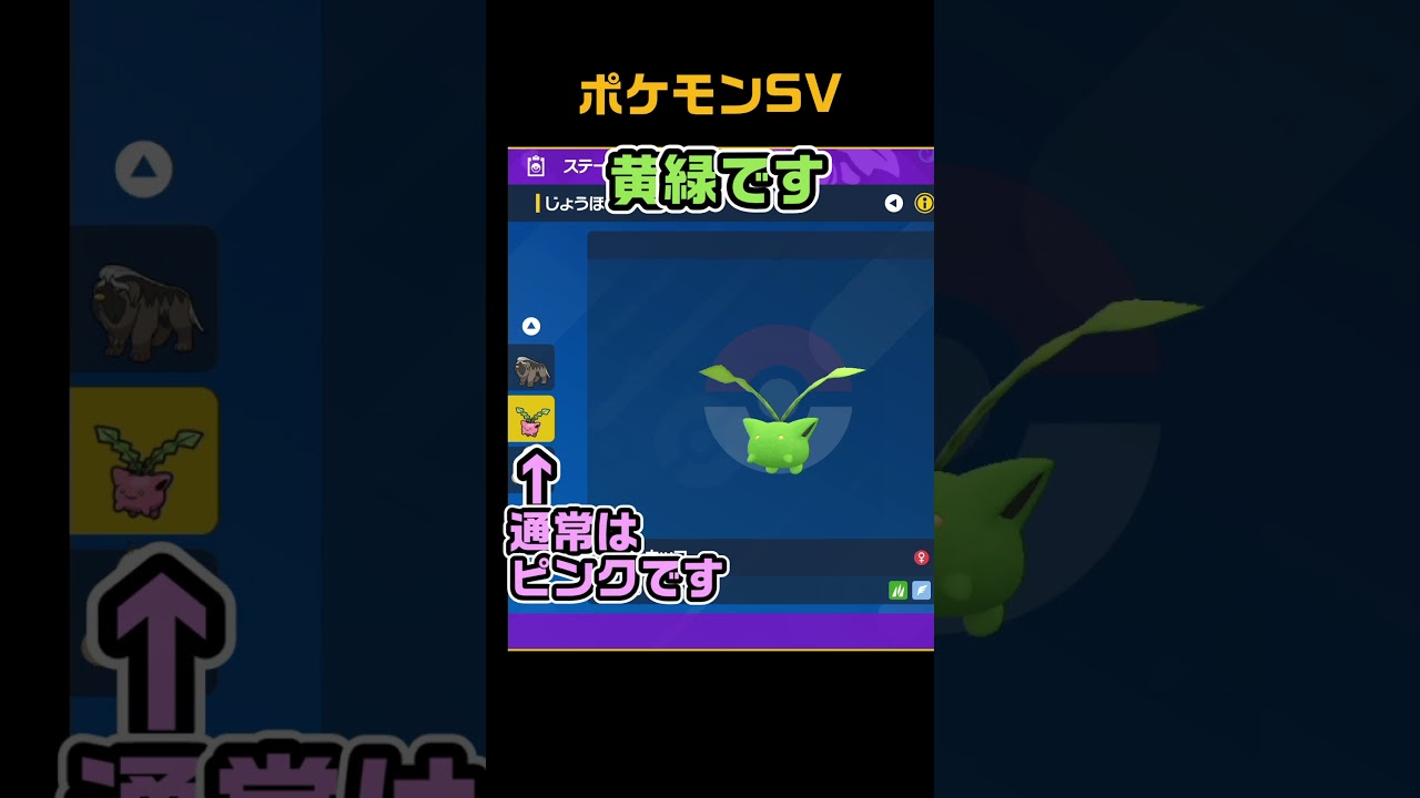色違いハネッコ　#shorts　ポケモンSV