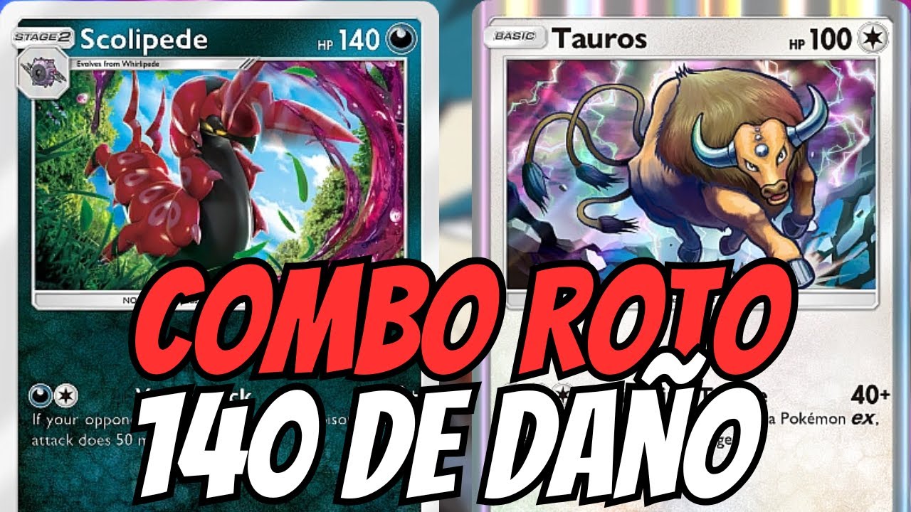 Mazo SCOLIPEDE & TAUROS ESTE MAZO PUEDE CONTRA TODO!! [Pokémon TCG Pocket]