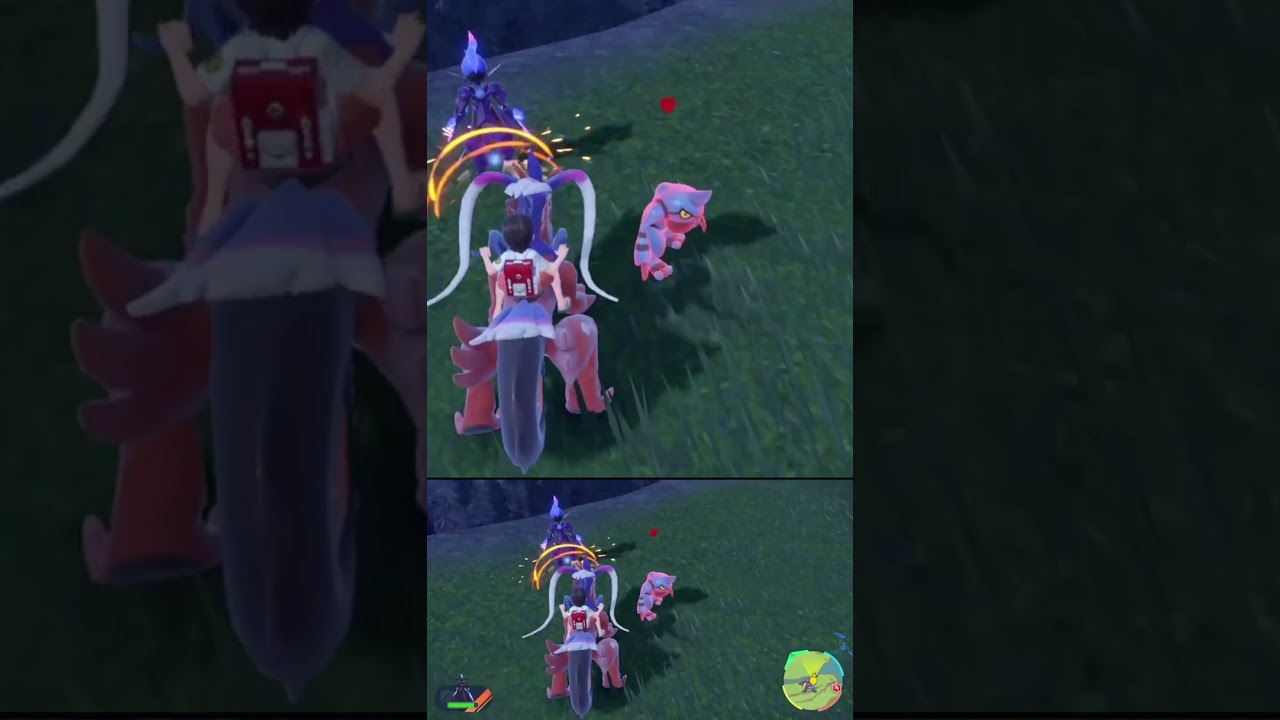 ベストタイミング で倒された ドクロッグ #shorts #ポケモンsv #碧の仮面 #碧の円盤