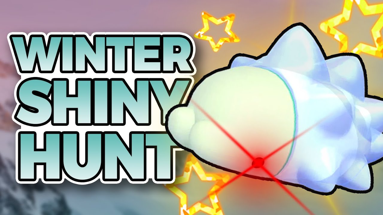 SHINY SNOM INTENSIFIES - Shiny Hunting Winter Pokémon! - Live