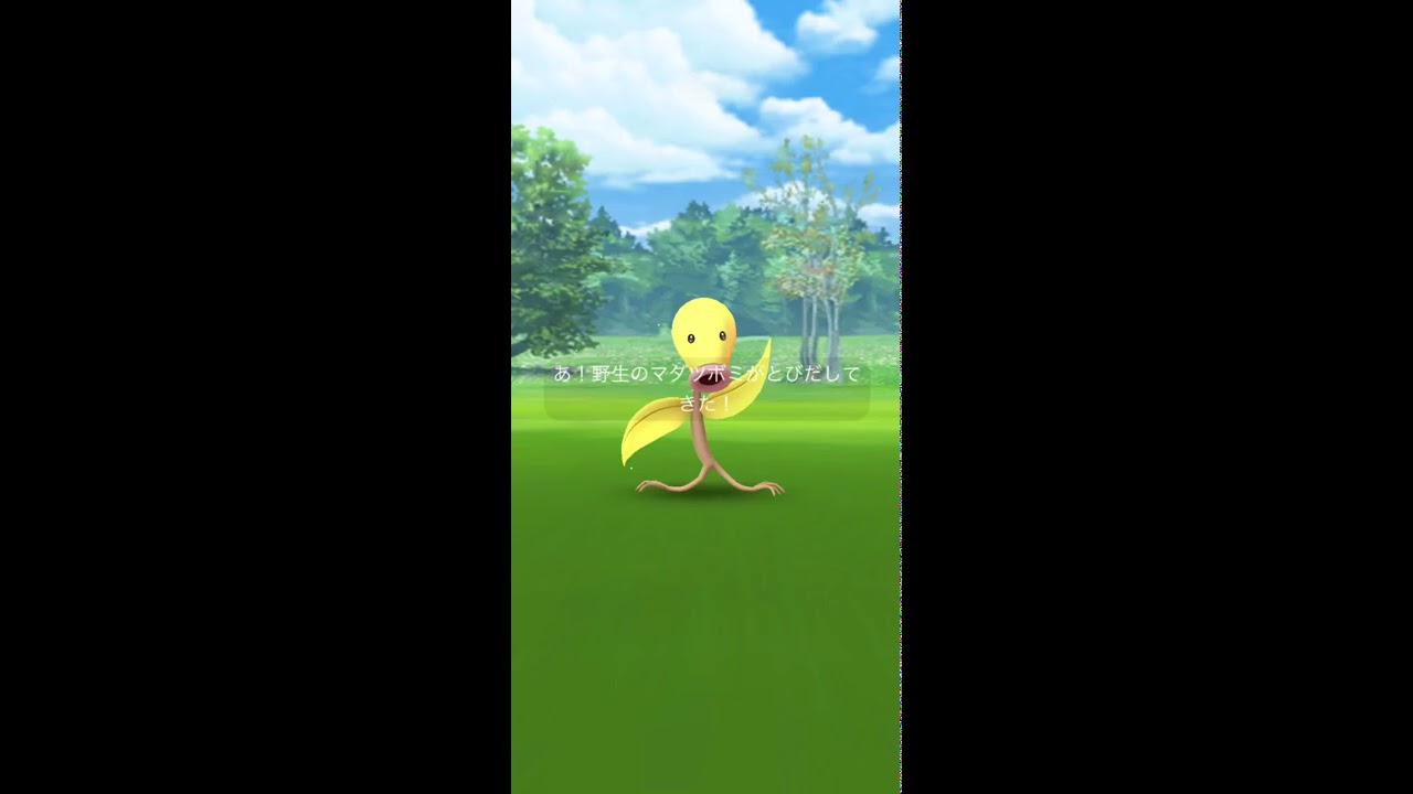 【ポケモンGO】色違い マダツボミ GET✨