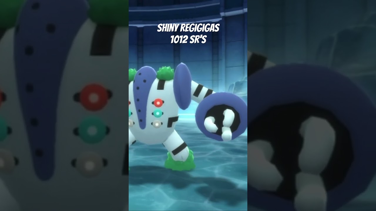 Shiny BDSP Regigigas! #pokemonlegendsarceus #pokemon #shinypokemon #pokemonbdsp