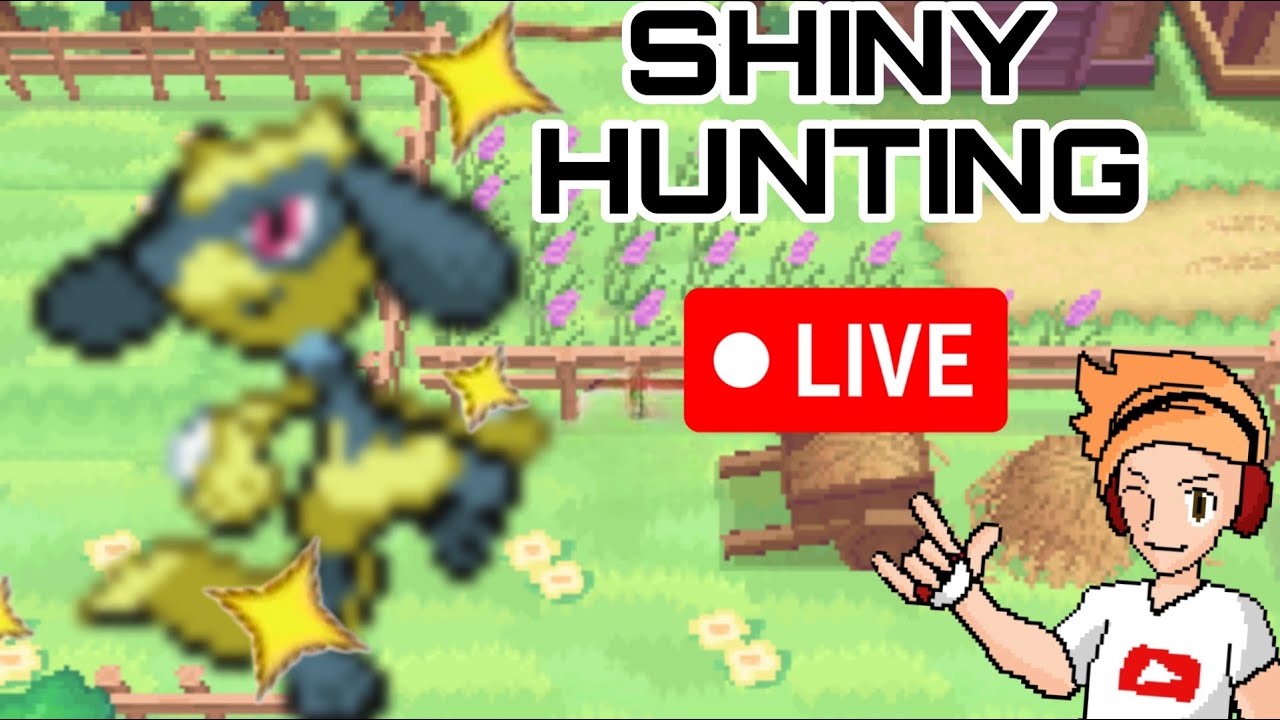 [LIVE] SHINY RIOLU HUNTING IN POKEMON WHITE 2! #live #pokemon #gaming #shorts