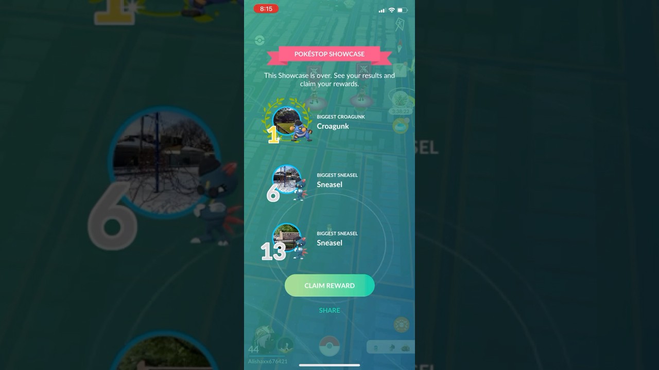 Pokémon GO - Showcase [Fashion Week: Taken Over] | Biggest Croagunk and Sneasel