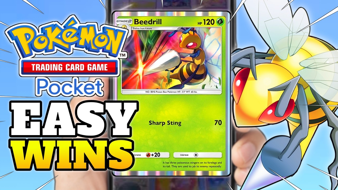 YOU MUST Try This 7 WIN STREAK Beedrill Deck in Pokemon Pocket!