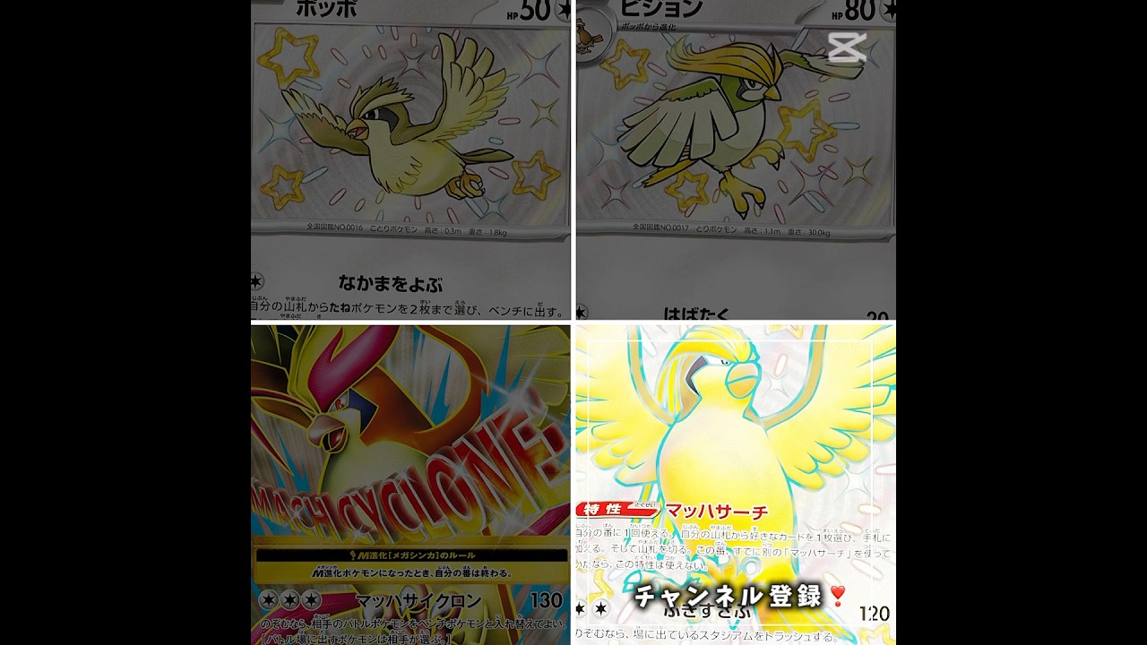 ポッポ推しの人用#ポケモン #ポケモンカード #ポケポケ