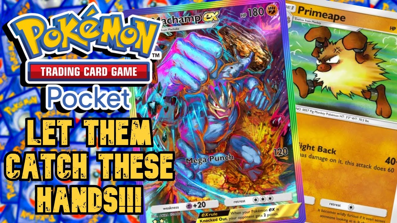 THIS CLASSIC DECK IS STILL INSANE!!! | Primeape & Machamp EX Deck | Pokemon TCG Pocket Matches