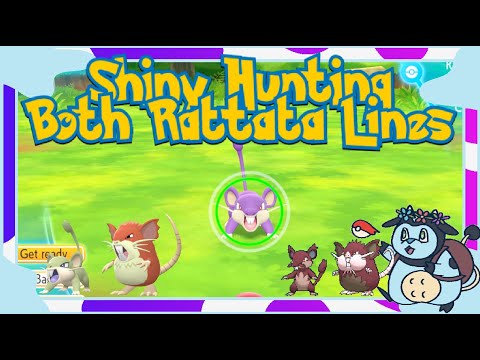 Shiny Hunting Both Rattata Lines - Day 6