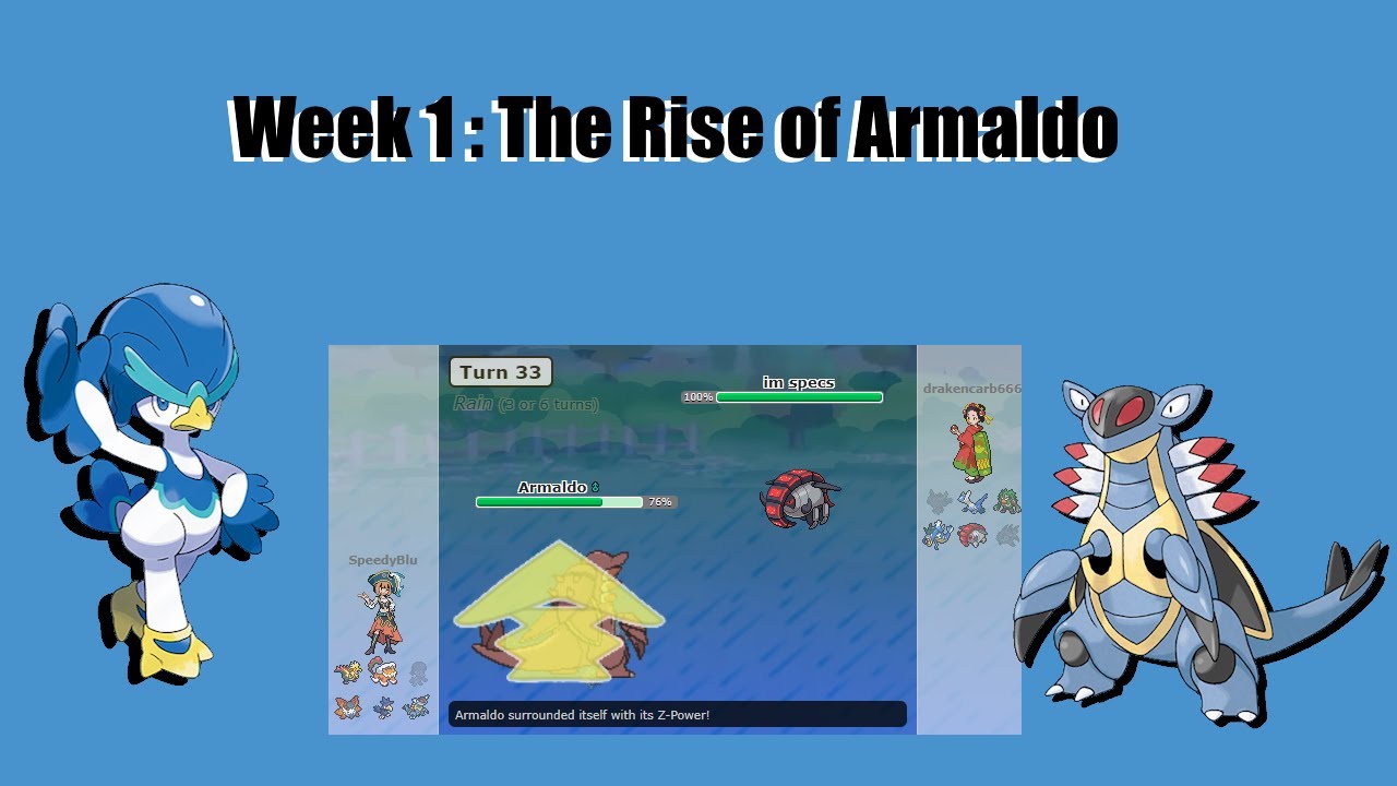MFDL W1 - The rise of Armaldo [ENG]