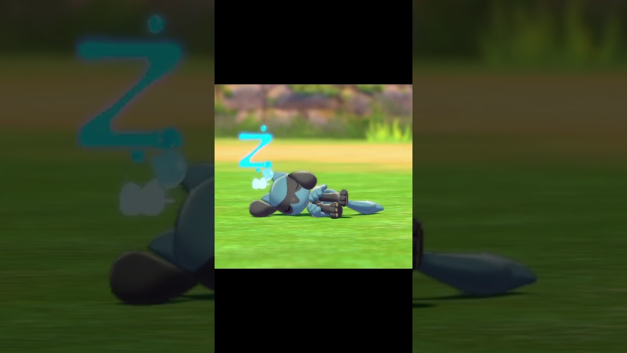 寝ているリオル　#Shorts