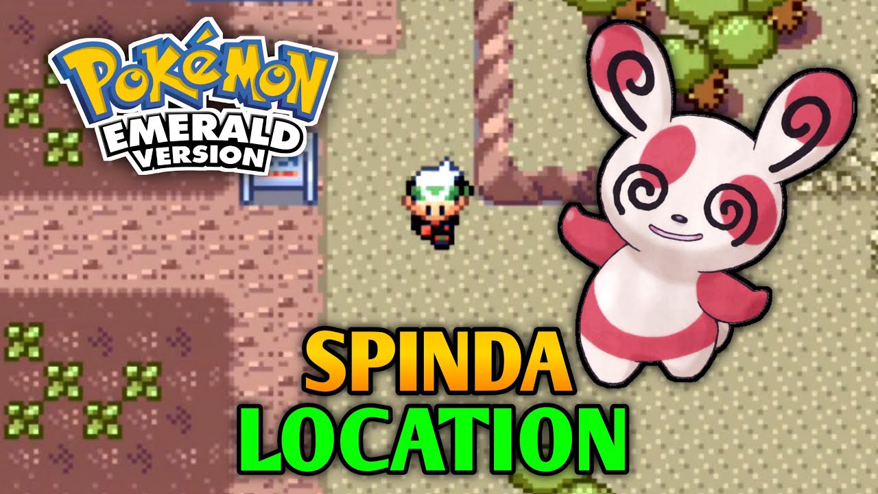 How To Catch Spinda In Pokemon Emerald - Spinda Location
